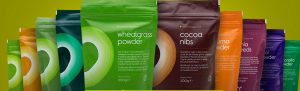 The Finchley Clinic's range of Naturya Superfoods.