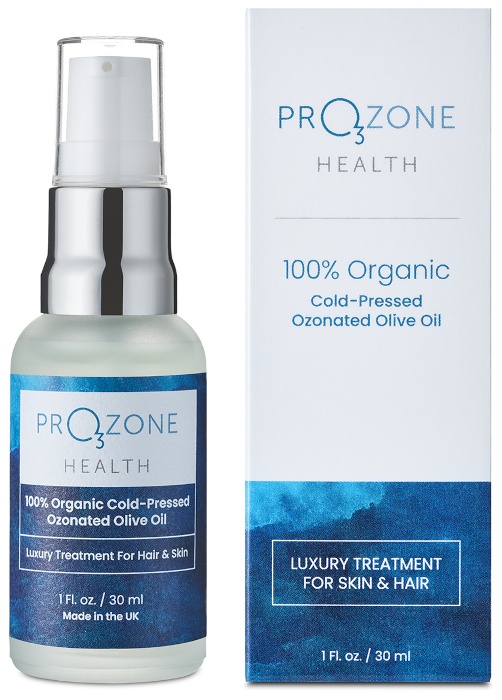 100% Organic Cold-Pressed Ozonated Olive Oil - 30ml - New!