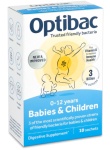 OptiBac Probiotics For babies & children 10 sachets