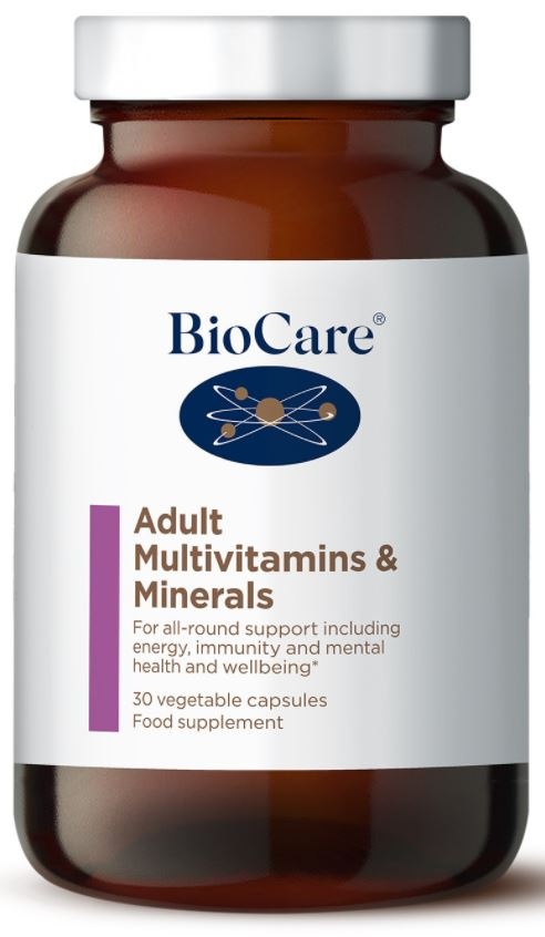 Adult Multivitamins & Minerals - 30 caps