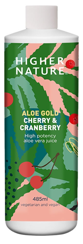 Aloe Gold Cherry/Cranberry 485ml