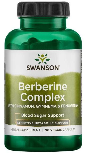 Berberine Complex with Cinnamon, Gymnema & Fenugreek - 90 vcaps