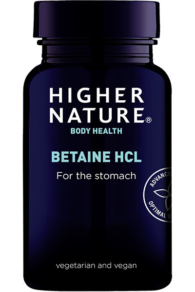 Betaine HCL (300mg per cap) - 90 caps