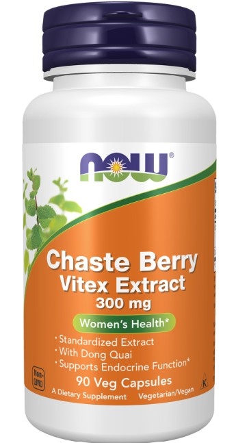 Chaste Berry Vitex Extract (Agnus Castus) 300mg - 90 vcaps