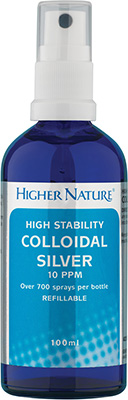 Colloidal Silver 100ml (10ppm)