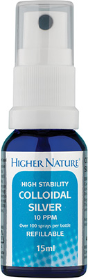 Colloidal Silver 15ml Spray -  (10ppm)