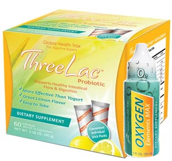 Threelac & Oxygen Elements Max Anti-Candida Kit