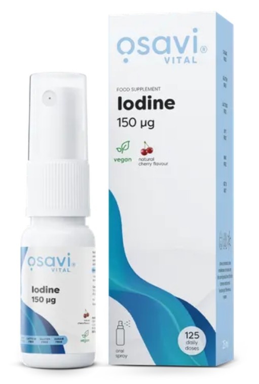 Iodine Oral Spray - Natural Cherry Flavour