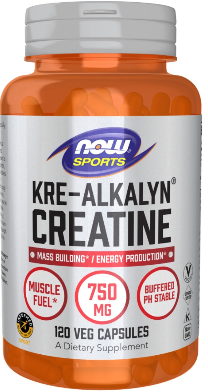 Kre-Alkalyn® Creatine 120 Capsules  (a stomach friendly form)