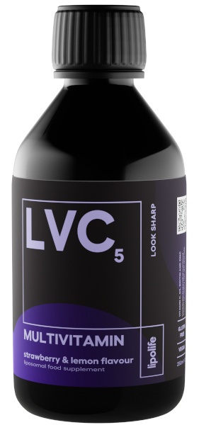 Liposomal Multivitamin (LVC5) - Strawberry & Lemon Flavour - 240ml