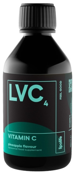 Liposomal Vitamin C SF (LVC4) (Pineapple flavour) - 240ml  - 500mg per tsp