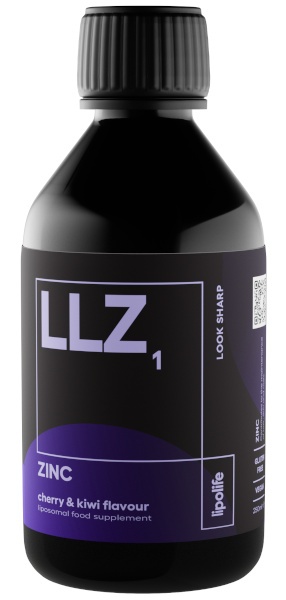 Liposomal Zinc 240ml Cherry and Kiwi flavour (LLZ1)