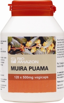 Muira Puama (male and female sexual enhancer) 120 caps