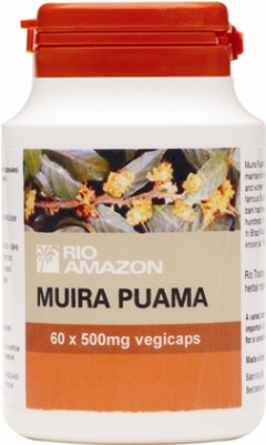 Muira Puama (male and female sexual enhancer) 60 caps