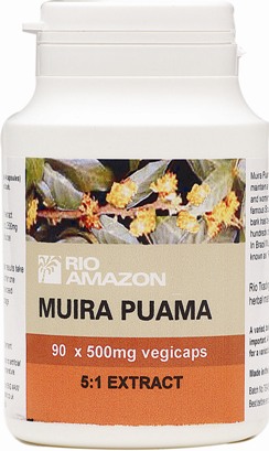 Muira Puama Extract 5:1 Extract (male and female sexual enhancer) 90 Vegicaps