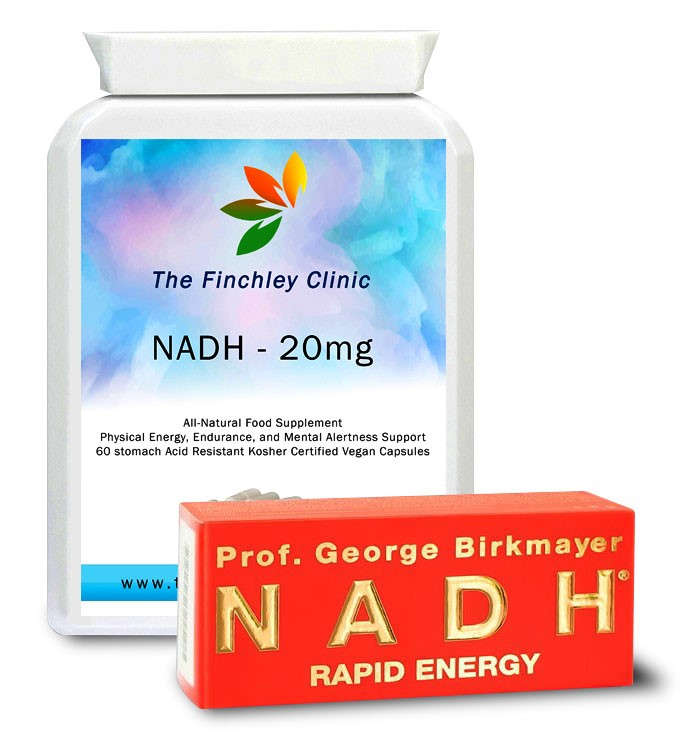 NADH Rapid Energy and NADH Delayed Release Capsules