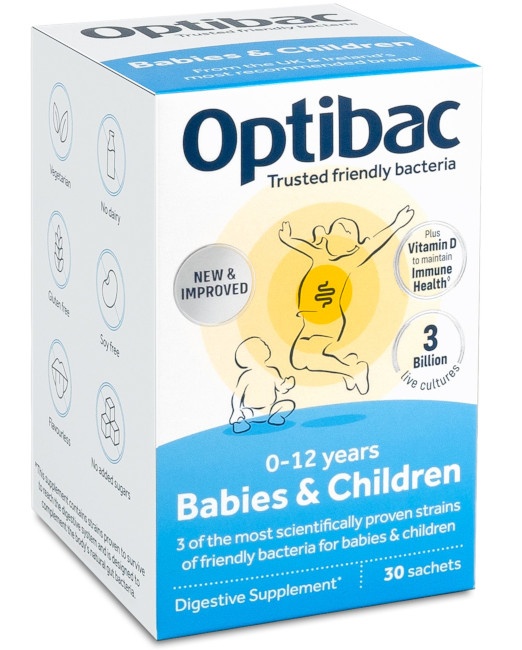 Optibac Probiotics For babies & children 30 sachets