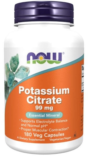Potassium Citrate 99mg - 180 caps