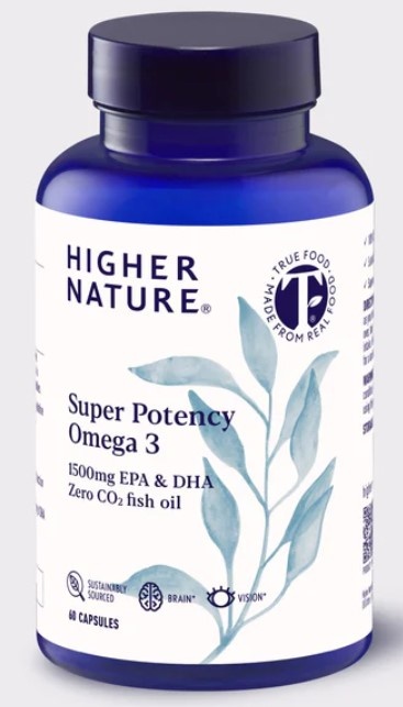 Super Potency Omega 3 Fish Oil 60 Capsules