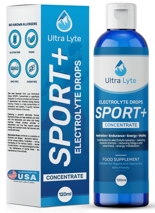 Ultra Lyte Electrolyte Drops Sport + 120ml