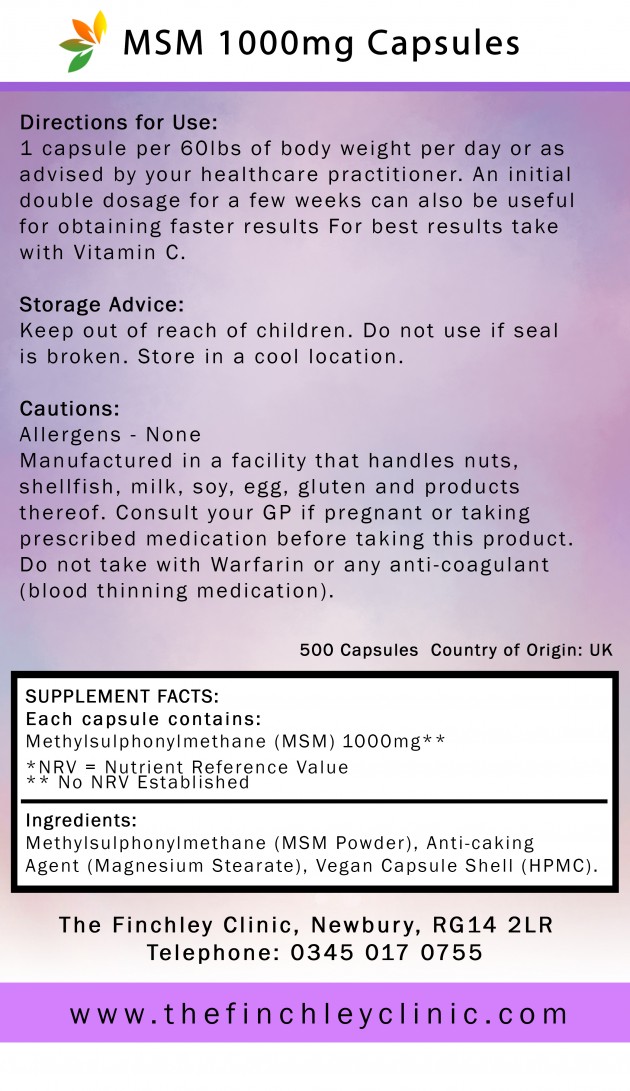 Ingredients Label