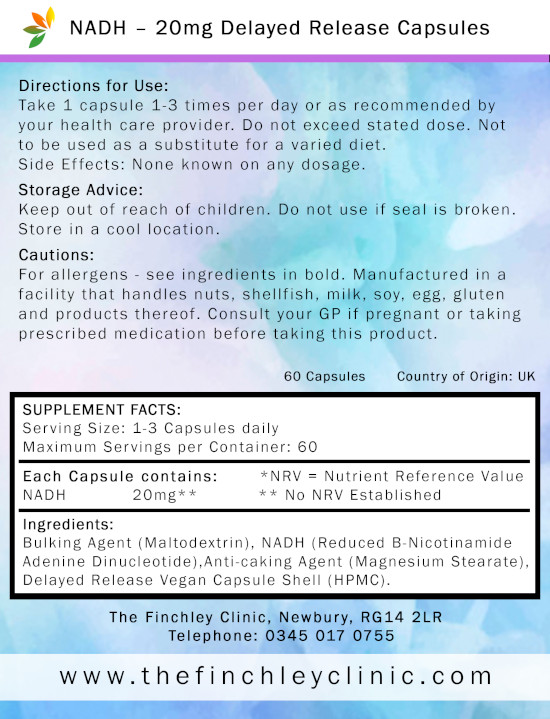 Ingredients Label