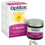 Saccharomyces boulardii (formerly OptiBac Probiotics For bowel calm) 40 caps